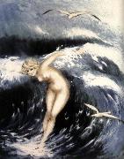 Louis Lcart Waves oil painting